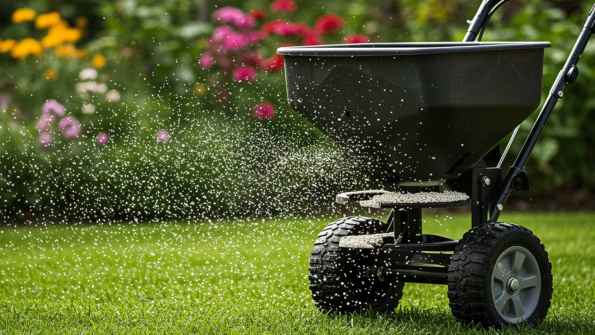 healthy green lawn