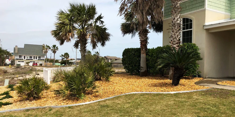 american beach landscape design installation